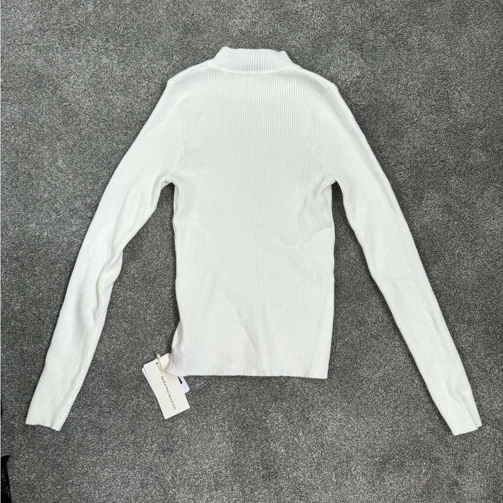 White Turtle Neck - Picture 2 of 2